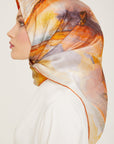 Armine Debussy Abstract Silk Scarf