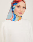 Armine Debussy Abstract Silk Scarf