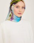 Armine Debussy Abstract Silk Scarf