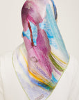 Armine Debussy Abstract Silk Scarf