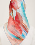Armine Debussy Abstract Silk Scarf