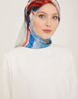 Armine Debussy Abstract Silk Scarf