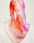 Armine Debussy Abstract Silk Scarf