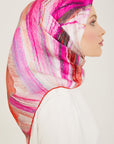 Armine Debussy Abstract Silk Scarf