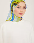 Armine Debussy Abstract Silk Scarf