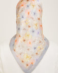 Armine Hydrangea Print Silk Scarf