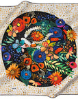 Sunshine Floral Silk Scarf