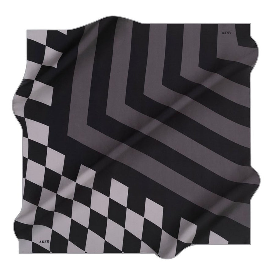 Illusion Women Silk Twill Scarf #71