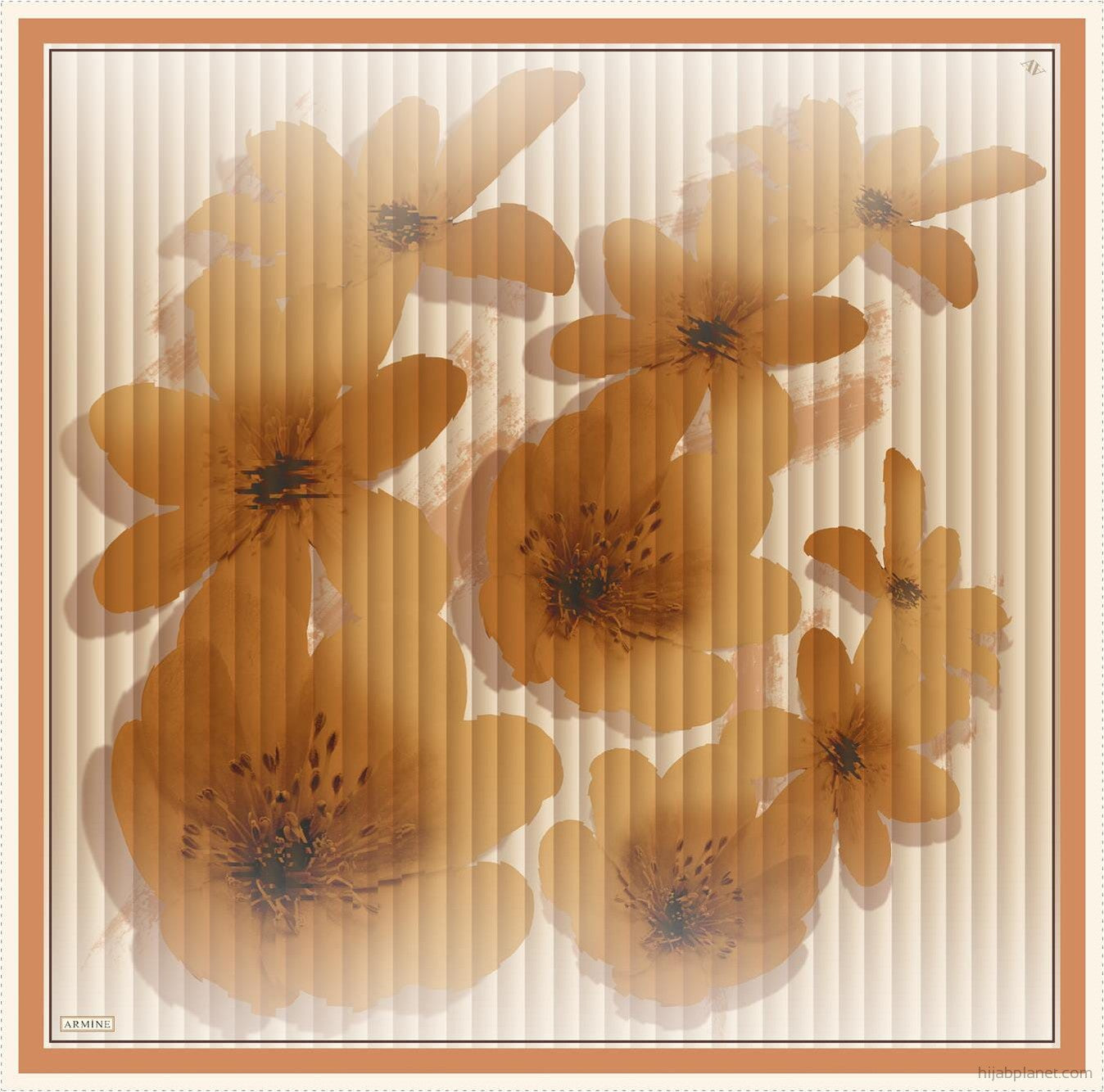 Armine Amaris Floral Silk Scarf #31 Silk Scarves Armine 