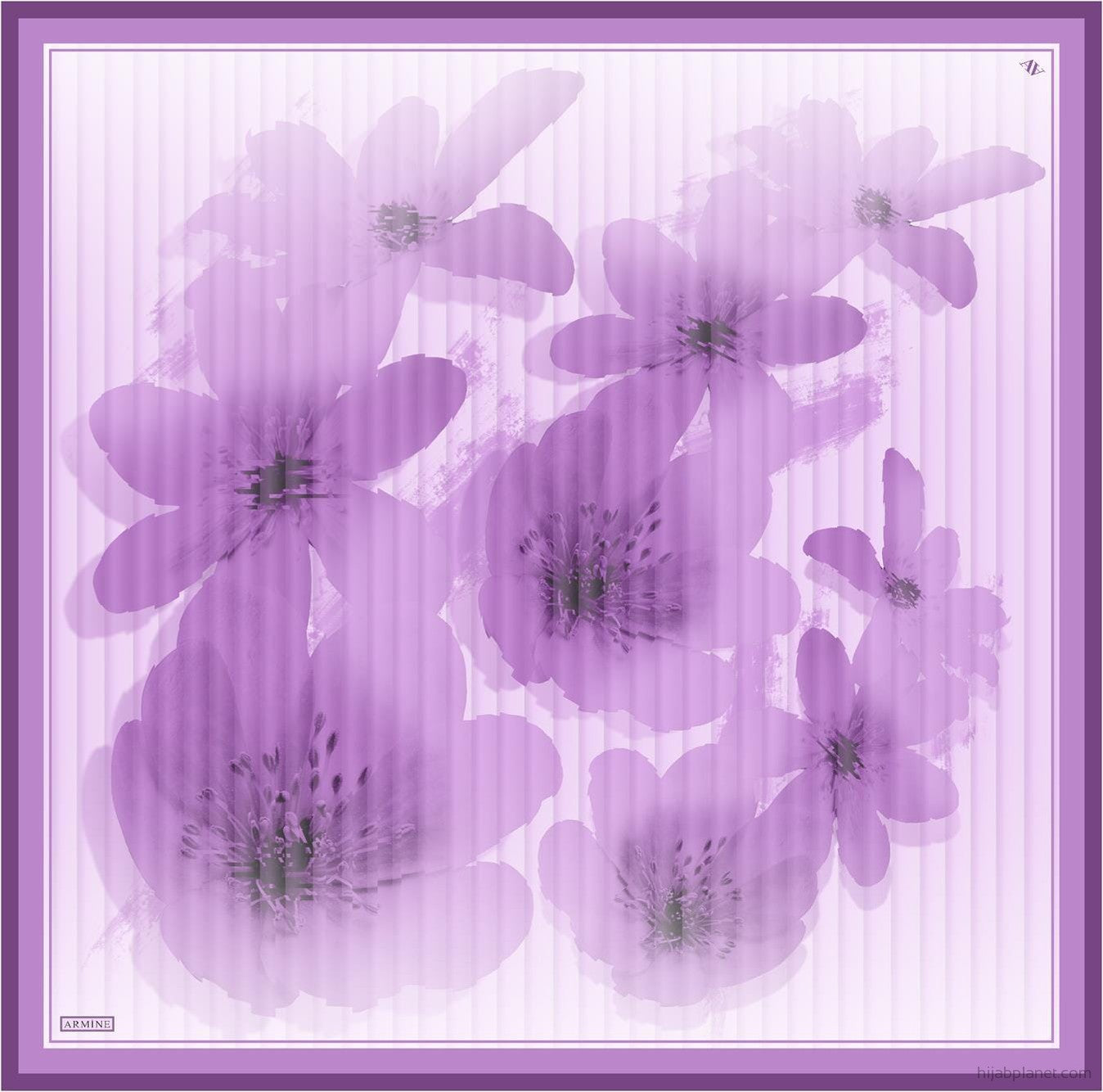 Armine Amaris Floral Silk Scarf #4 Silk Scarves Armine 