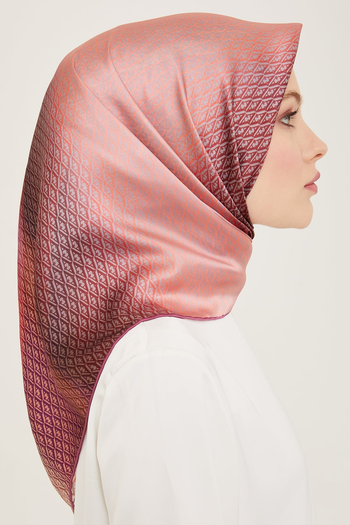 Armine Hathway Women Silk Scarf #10 Silk Scarves Armine 