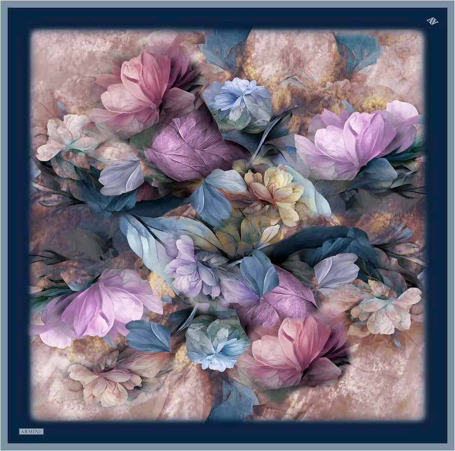 Nigella Floral Silk Scarf #32