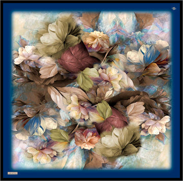Nigella Floral Silk Scarf #50