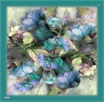 Nigella Floral Silk Scarf #55