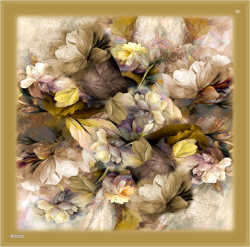 Nigella Floral Silk Scarf #58