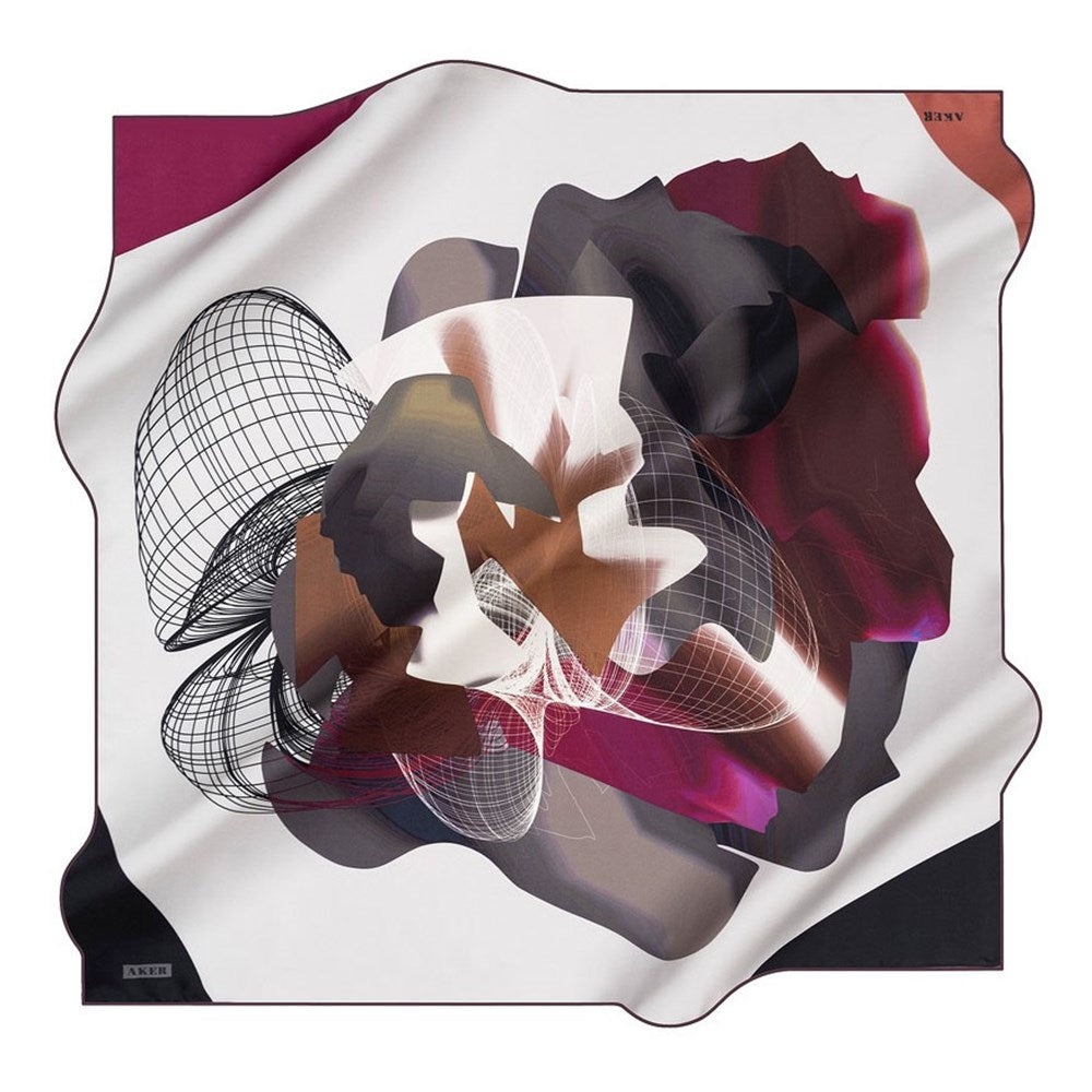 Momme Artistic Silk Scarf 