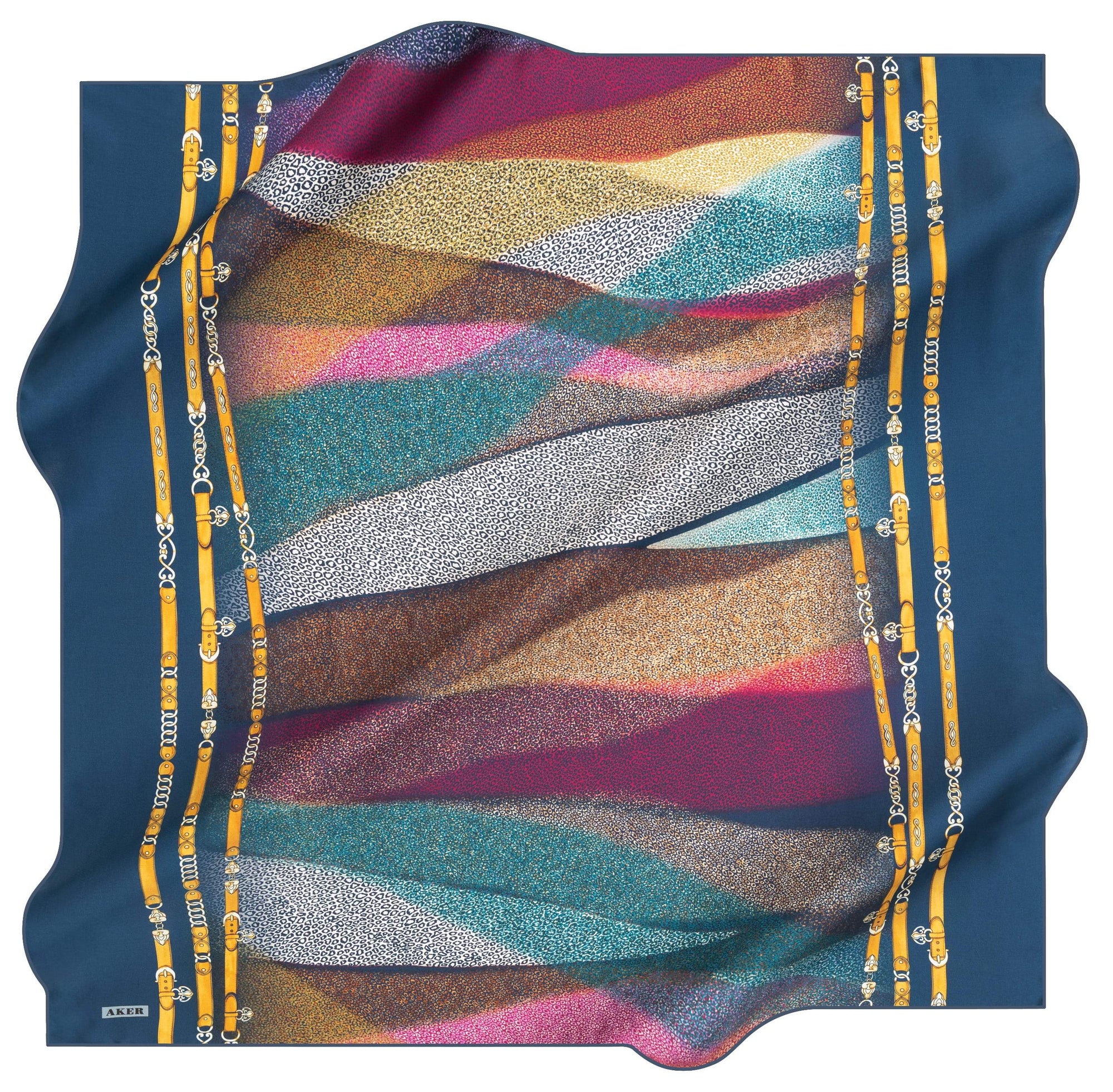 Bonita Gorgeous Artistic Silk Scarf 